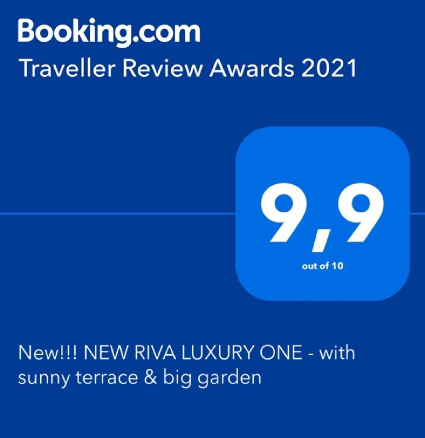 New!!! New Riva Luxury One - With Sunny Terrace & Big Garden Apartment Porec Exterior photo
